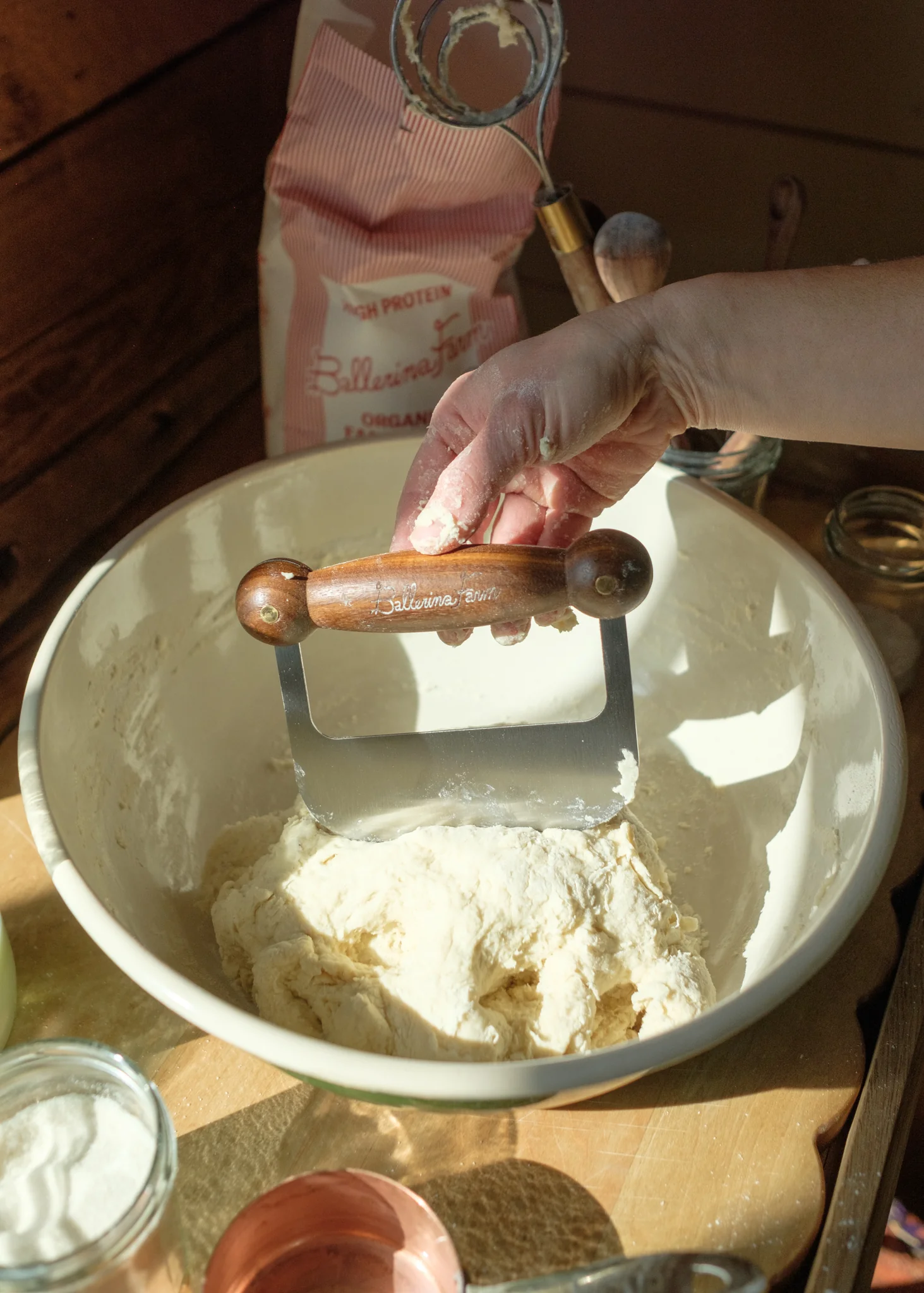 Hand-Turned Bench Scraper - Image 3