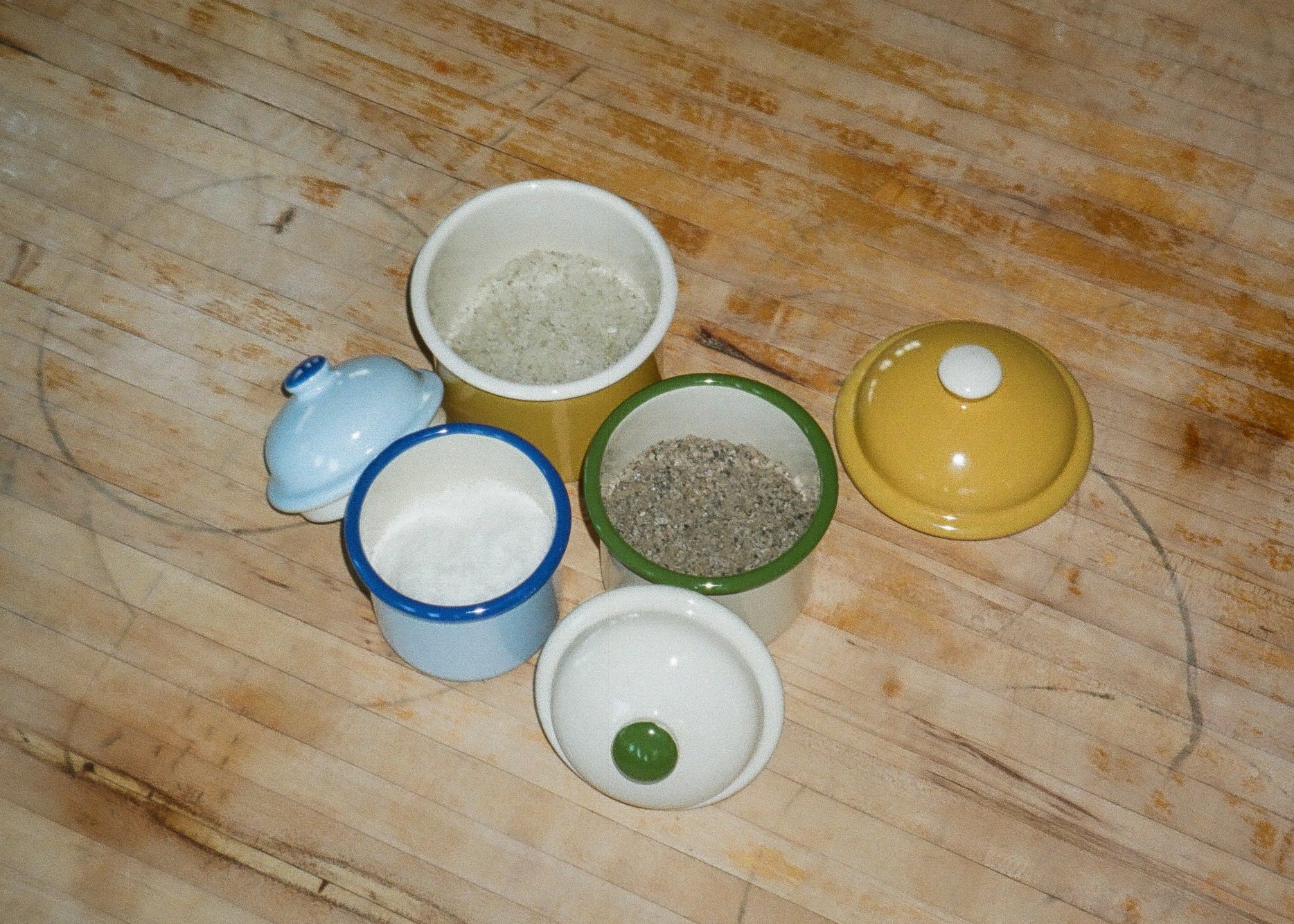 Enamel Canister Set - Image 4