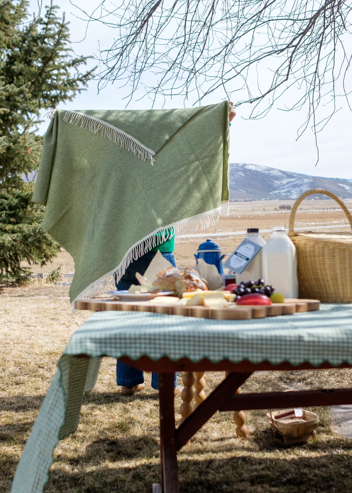 Merino Lambswool Blanket - Image 5