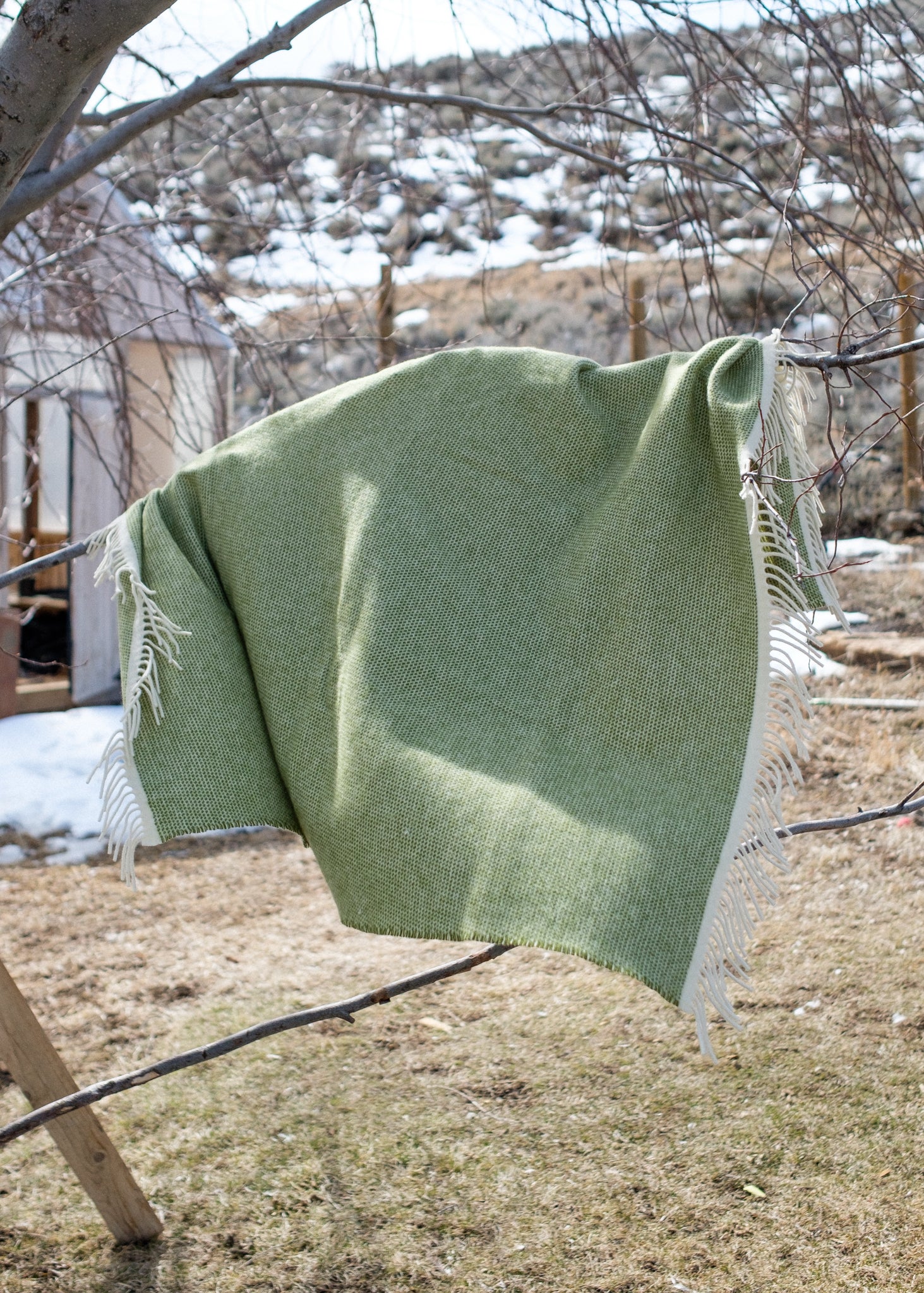 Merino Lambswool Blanket - Image 8