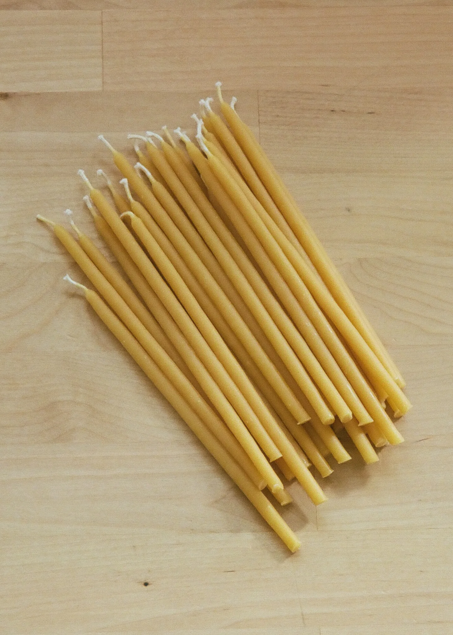 Yellow Beeswax Candles - Image 6