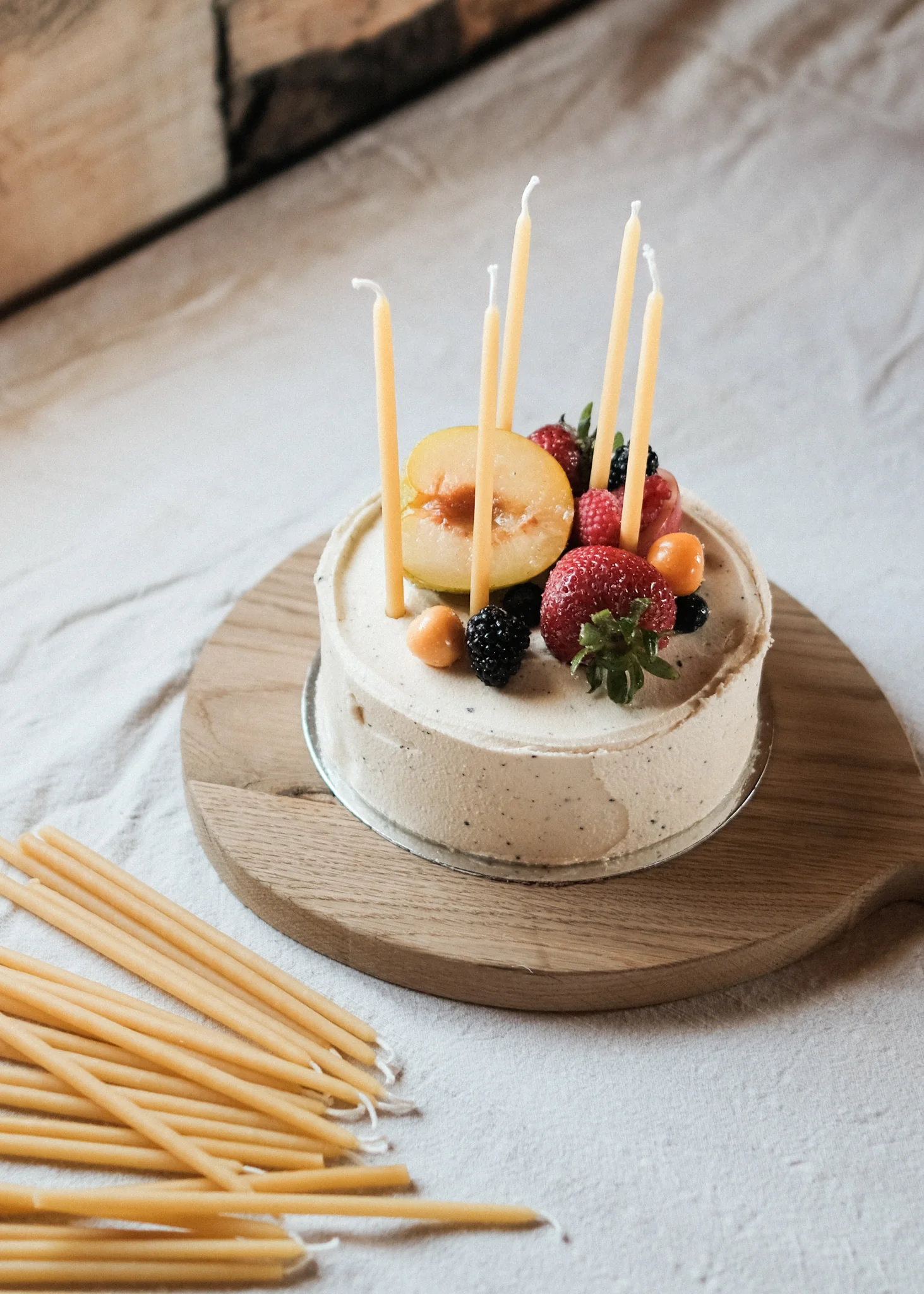 Yellow Beeswax Candles - Image 7