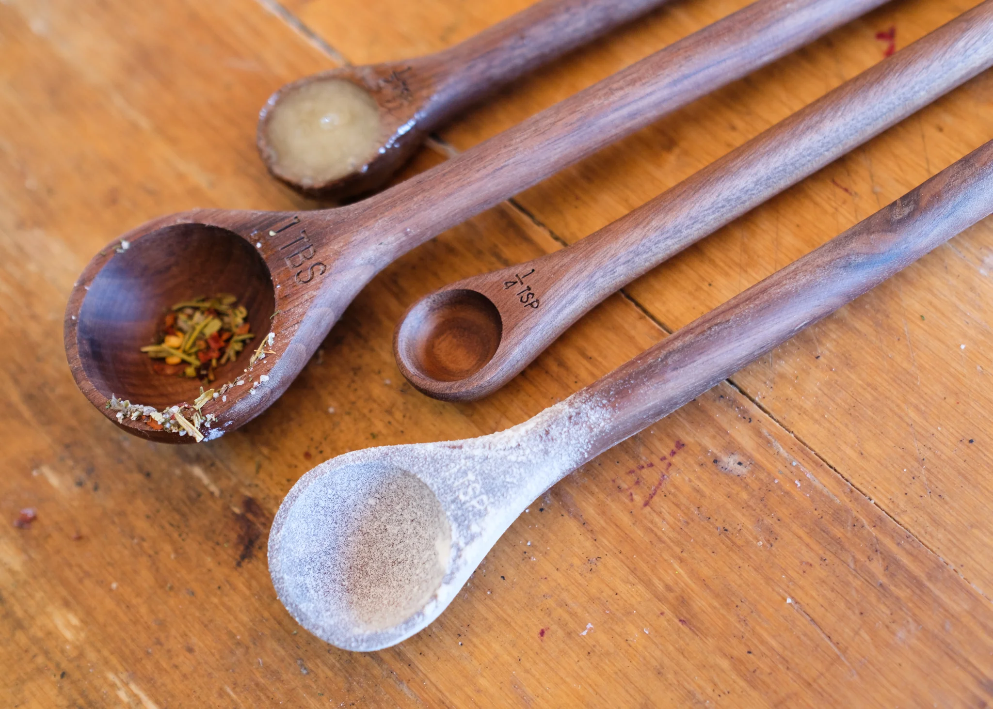 Wooden Measuring Spoons - Image 3